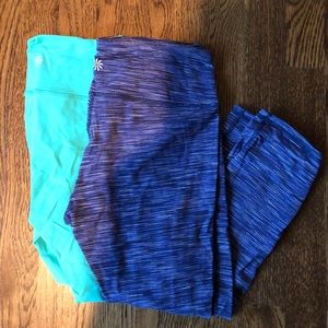 2 pair Athlete Cropped Leggings